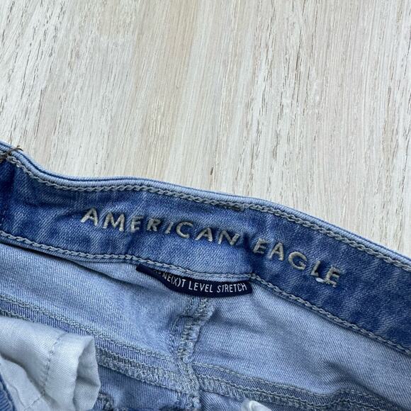 American Eagle Ne(x)t Level Stretch Super Hi Rise Skinny Jegging Jeans 00 Short - Picture 12 of 14